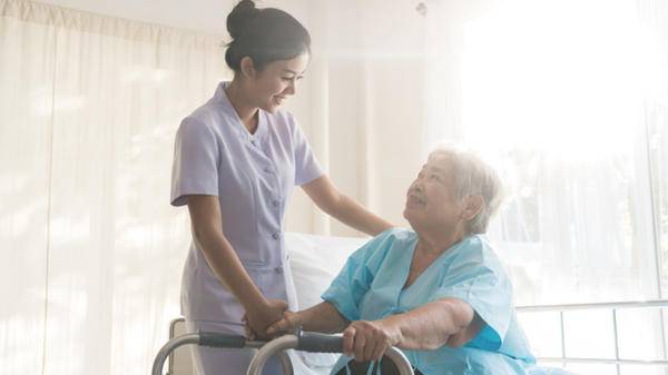 thai nurse patient