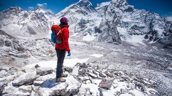 Woman on Everest
