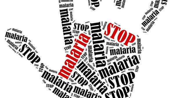 Protest against malaria illustration