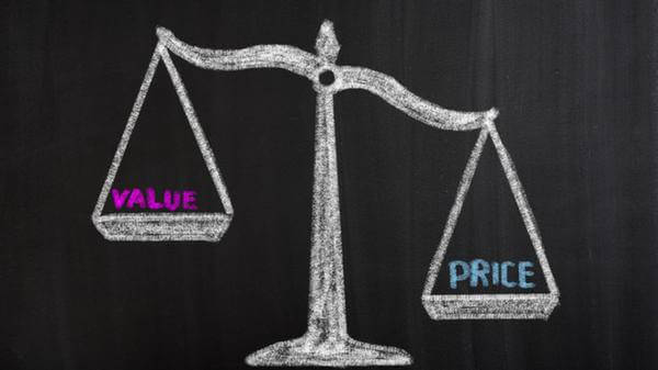 scale value money