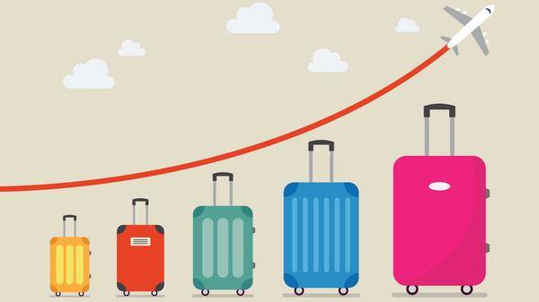 travel suitcases