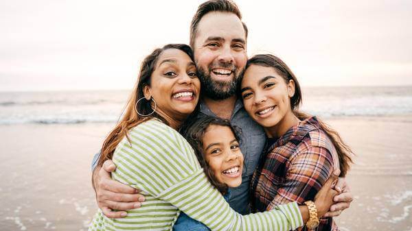 A family covered by HSBC insurance