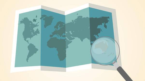 map magnifying glass