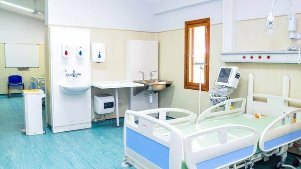 hospital beds