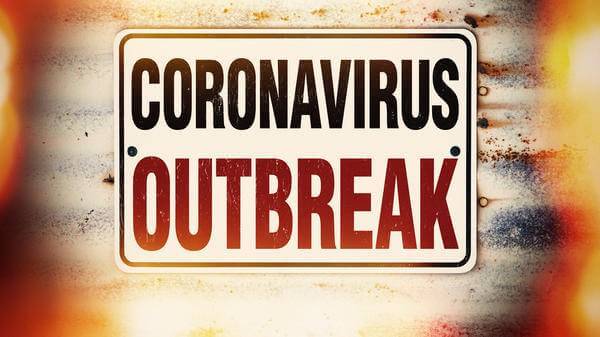 Coronavirus outbreak sign
