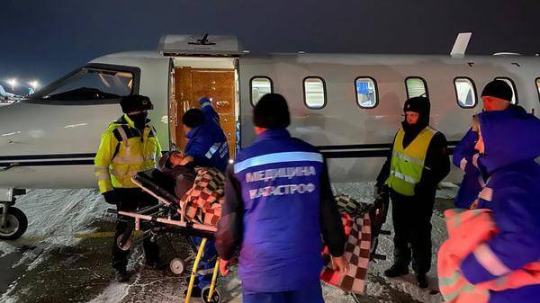 Fig 5. loading the patients in Irkutsk