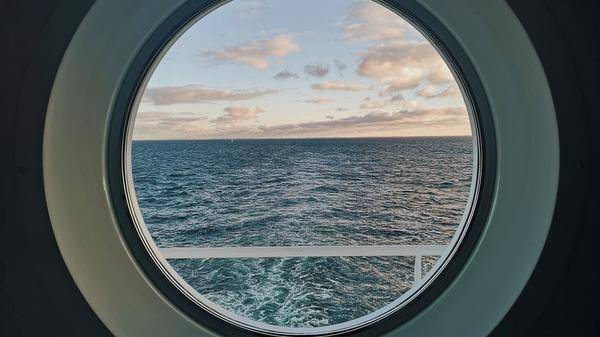 Cruise ship window