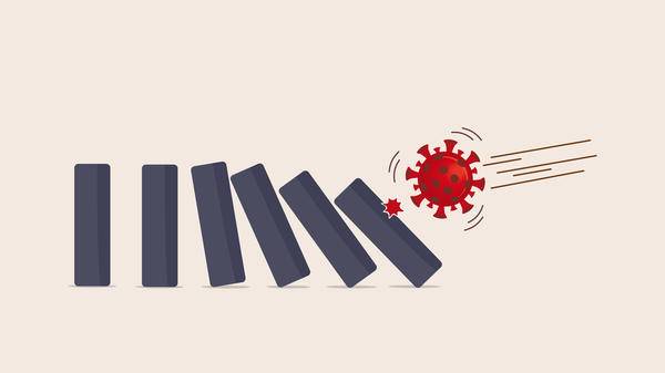 Coronavirus destroying everything in its path