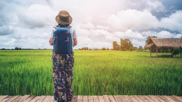 traveller in Asia