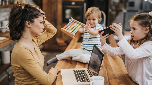 wfh burnout mother