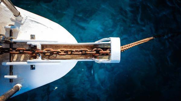 cruise anchors down