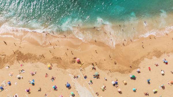 Spain beach Covid-19