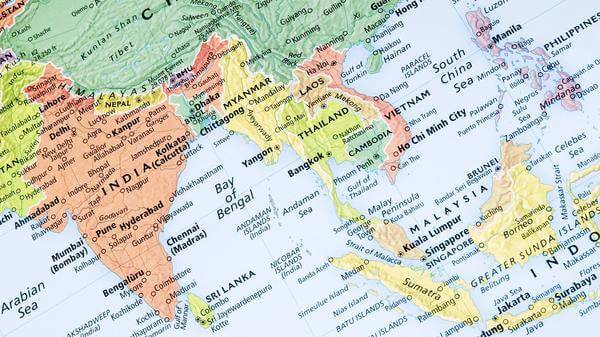 asia map