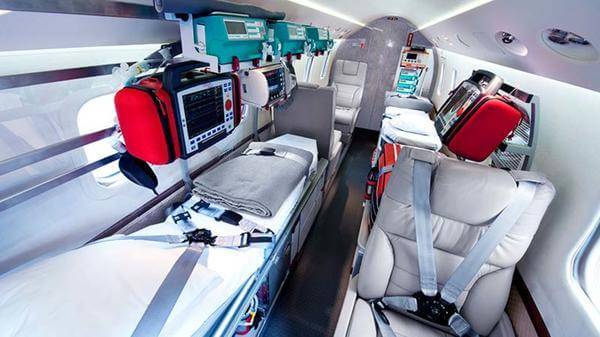 Plane interior