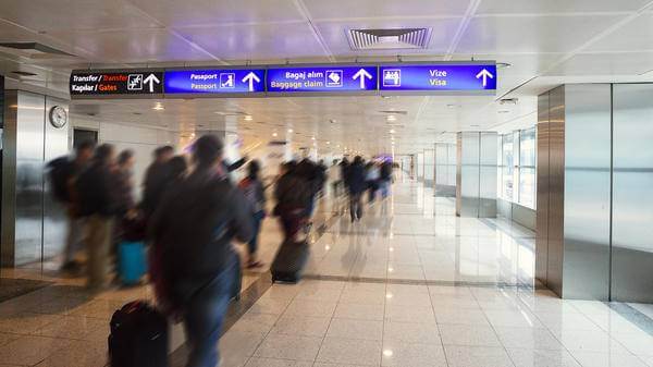 Istanbul airport inside