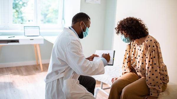 Doctor and patient