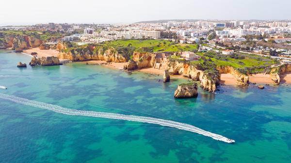 Portugal coast line