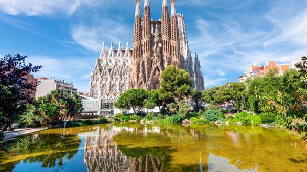 cathedral in Barcelona