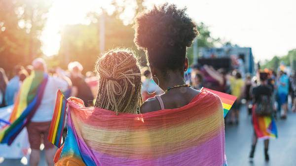 LGBTQ+ couple