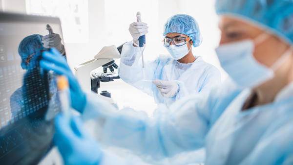 Doctors at an international hospital treating Covid-19 patients