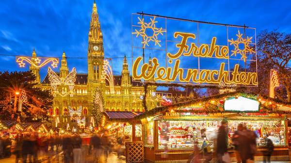 Vienna Austria Christmas market