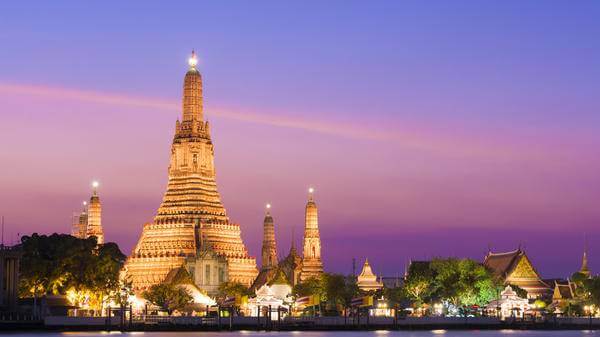 Bangkok, Oriental setting/And the city don't know that the city is getting