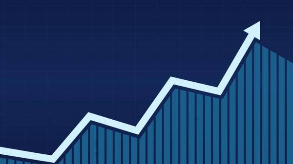 Upward trend graph