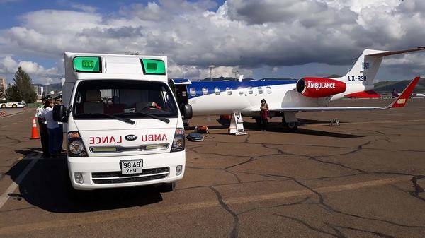 European air ambulance