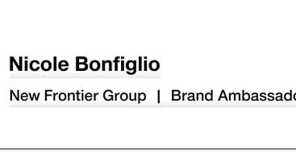 Nicole Bonfiglio - New Frontier Group