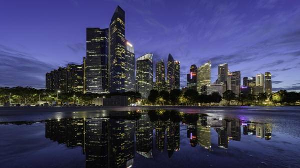 Singapore nighttime
