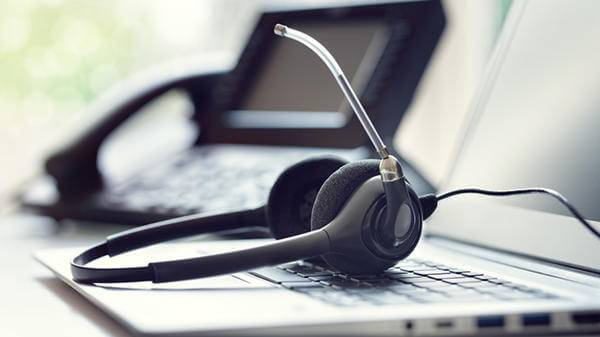 Microphone on laptop
