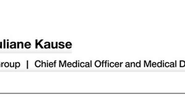 Dr Juliane Kause - Anvil Group - Chief Medical Officer and Medical Director