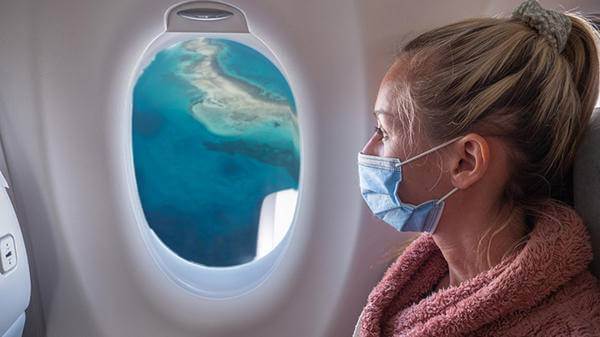 View from an aeroplane window