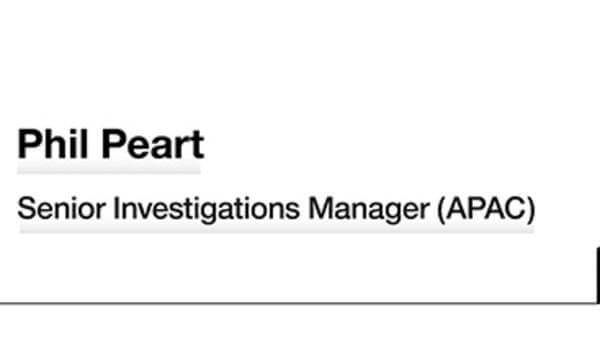 Phil Peart - Senior Investigations Manager (APAC)