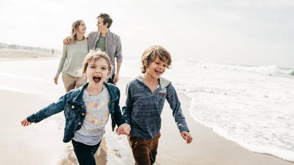 Beach family