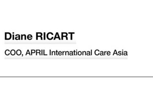 Diane Ricart - COO, April International Care Asia
