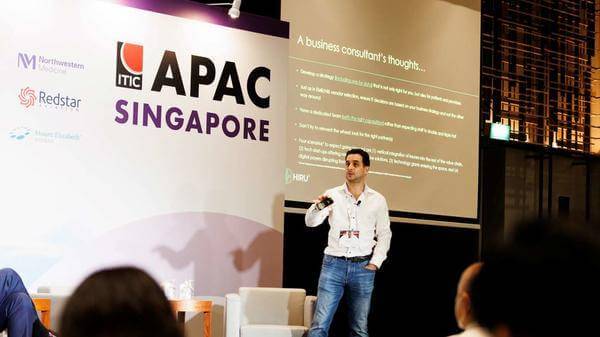 Dr Zubin Daruwall of PwC speaks at ITIC APAC 2022