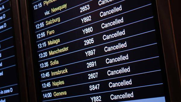 Blink parametric flight disruption