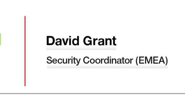 David Grant - Security Coordinator (EMEA)