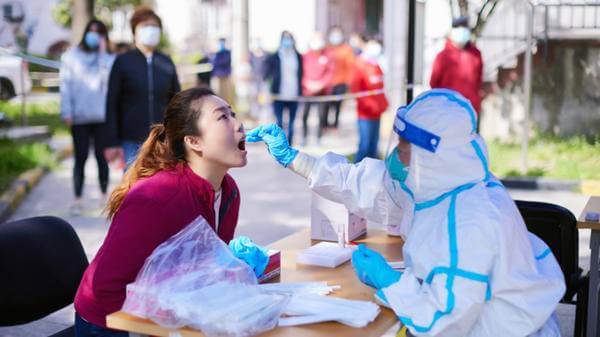 china covid test