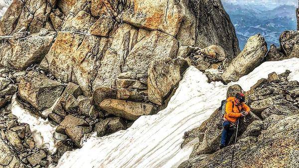 Mountain climbing
