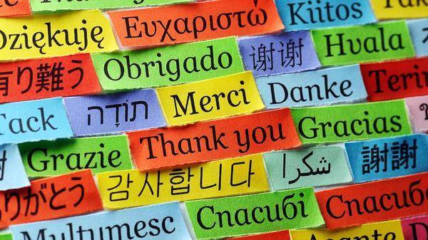 Thank you in different languages