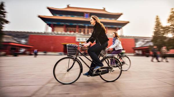 tourists in china