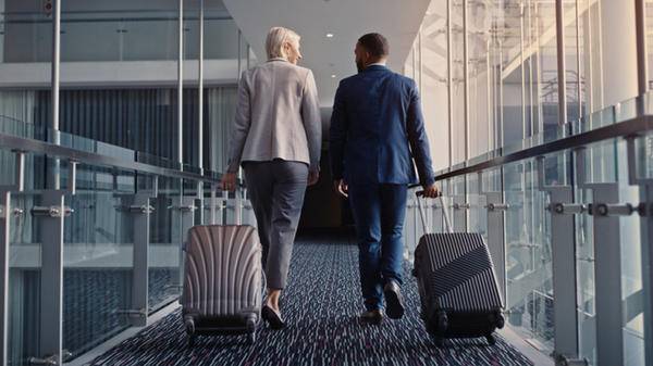 businessman and woman