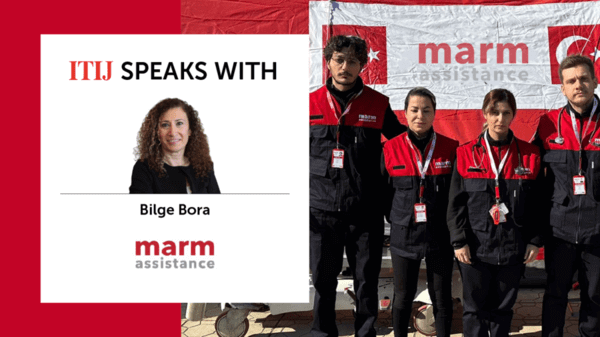 Bilge Bora with marm assistance team