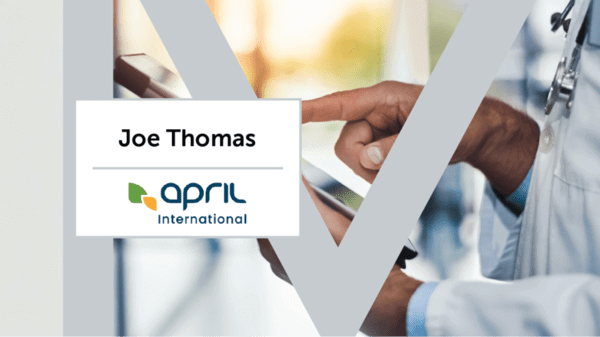 Joe Thomas of APRIL International