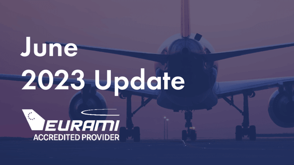 EURAMI June Header 2023 plane on runway
