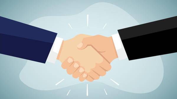 handshake illustration
