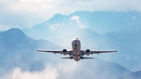 Plane taking off