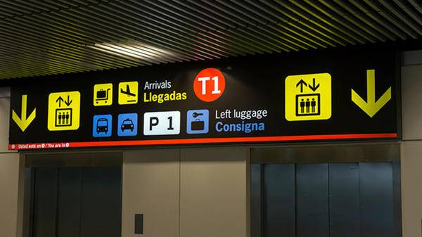 Airport from Spain